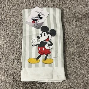 Disney 100 Mickey Mouse Striped Towels BRAND NEW WITH TAGS